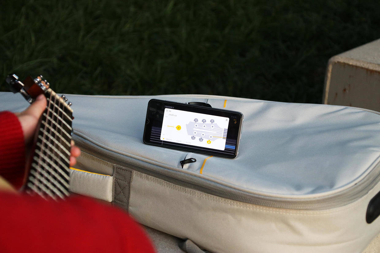 poputar智能吉他p1和卡马联名款,poputar智能吉他卡马联名款