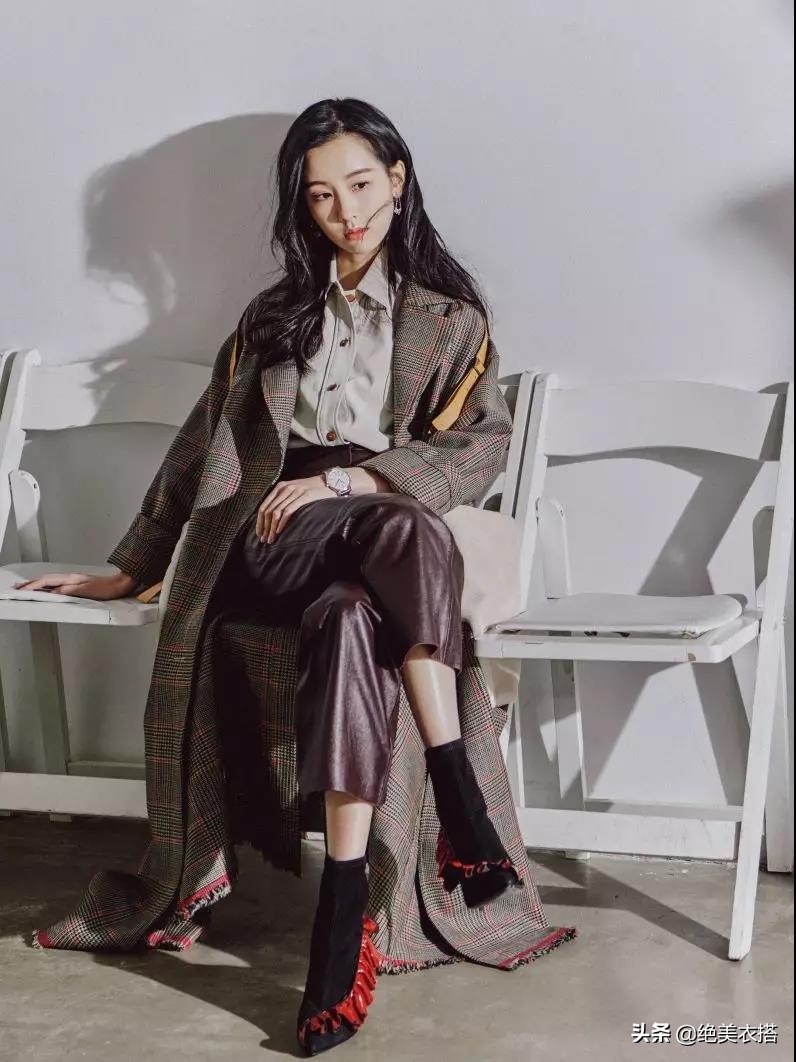 陈数的精致干练穿搭,陈数气质职场穿搭