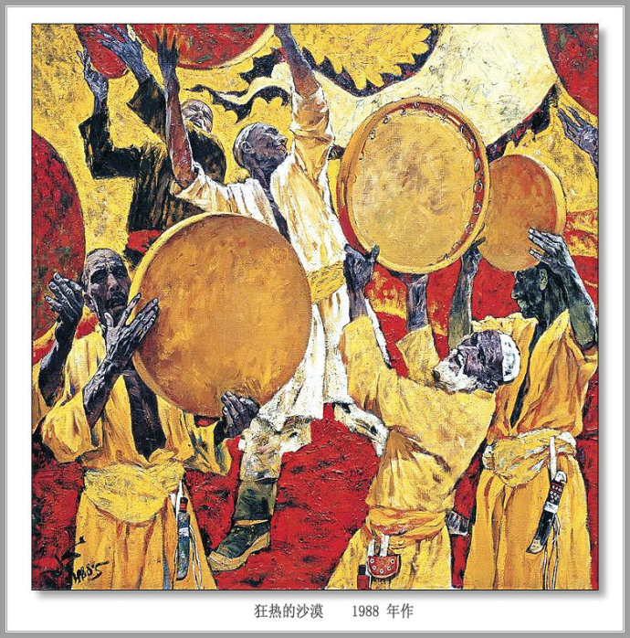 描绘新疆农村的油画,新疆油画风景作品