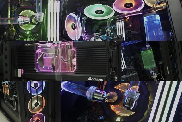 海盗船380t机箱装分体水冷,amd海盗船h150i水冷安装方法