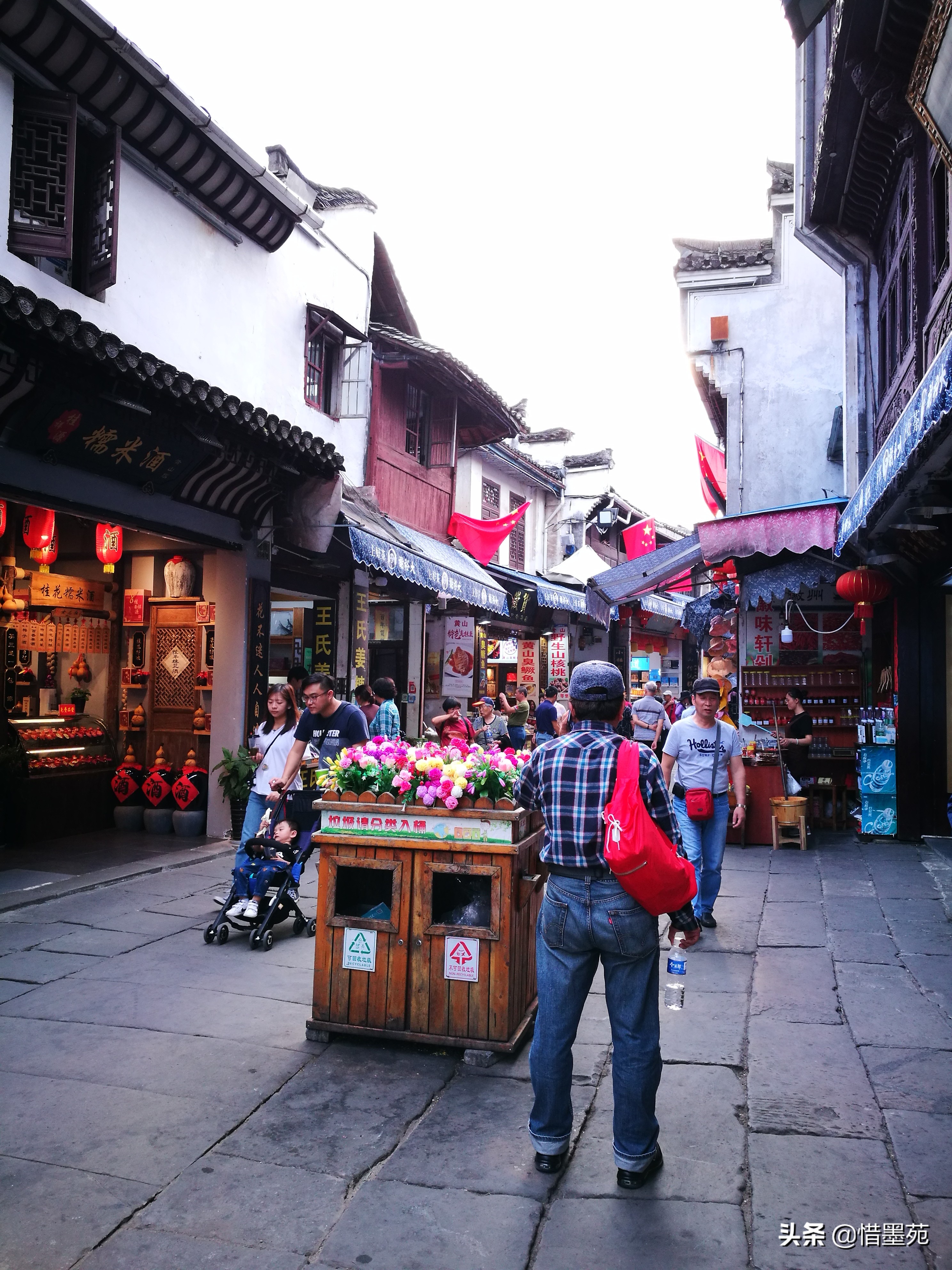 屯溪老街清明上河图,流动的清明上河图画卷