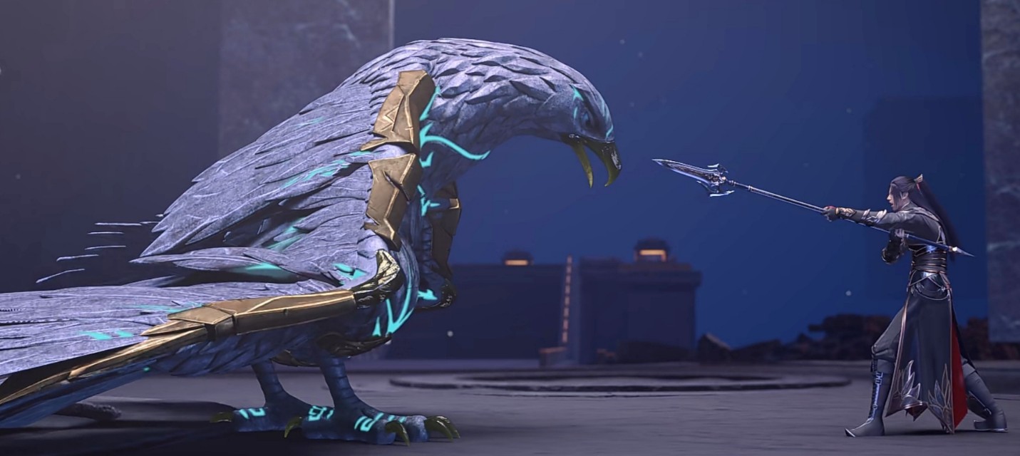 雪鹰领主进入神界,雪鹰领主雪鹰的修炼历程