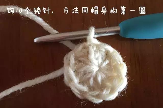 给宝宝钩帽子新年大红色,给宝宝钩太阳帽子