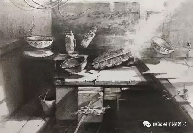 清华大学美术学院设计素描高分卷,清华学生校考素描作品