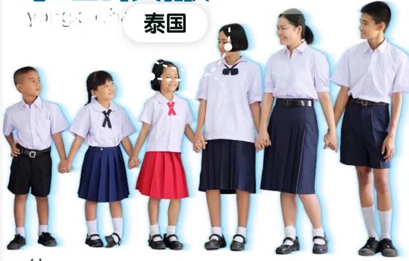 国外校服和中国校服的区别,中国的校服和韩国校服的差别