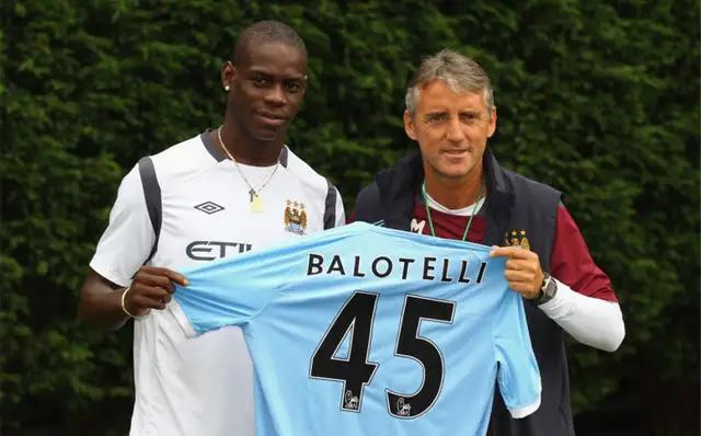 穆里尼奥谈巴洛特利两个黄牌,巴洛特利情史