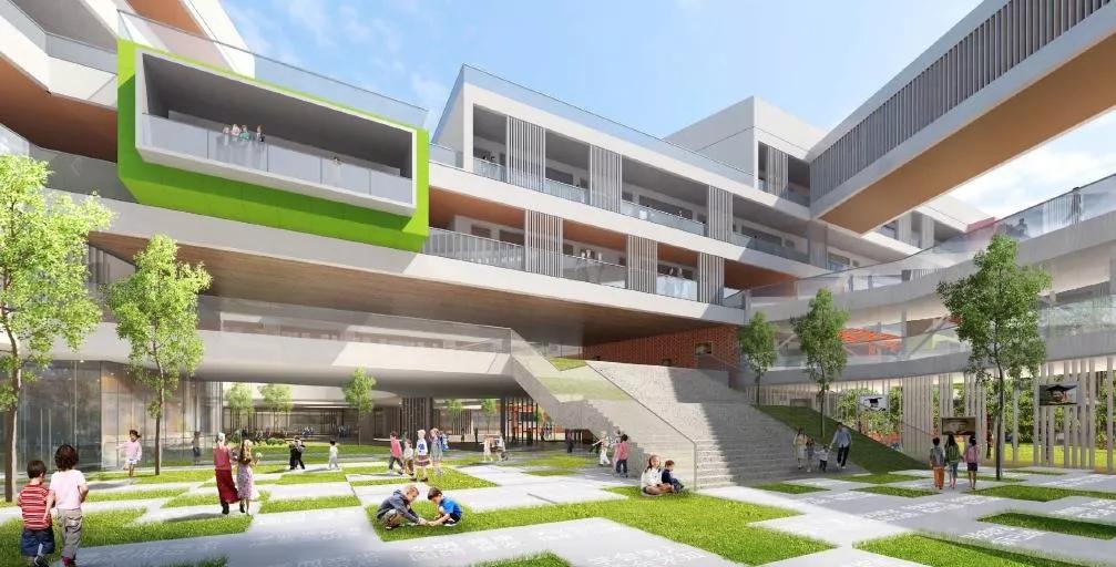 青浦兰生学校和复旦附中青浦分校,上海青浦兰生复旦分校选址