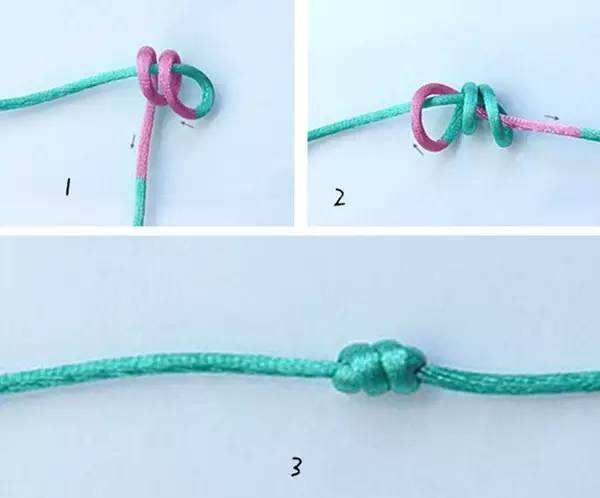 文玩手串的绳结怎么系,文玩手串绳子十字结打结方法