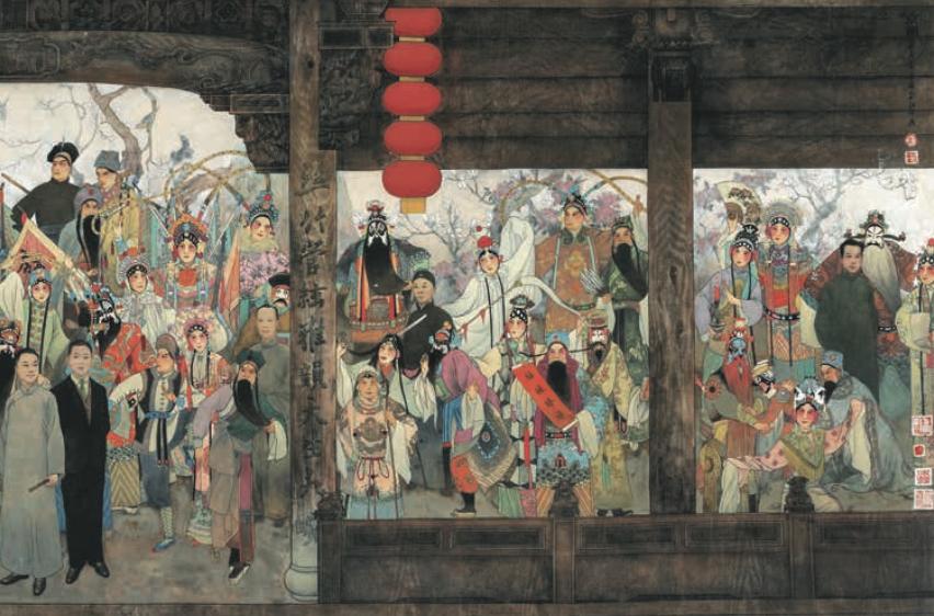 中国画名家作品邀请展作品集,中国画名家作品邀请展