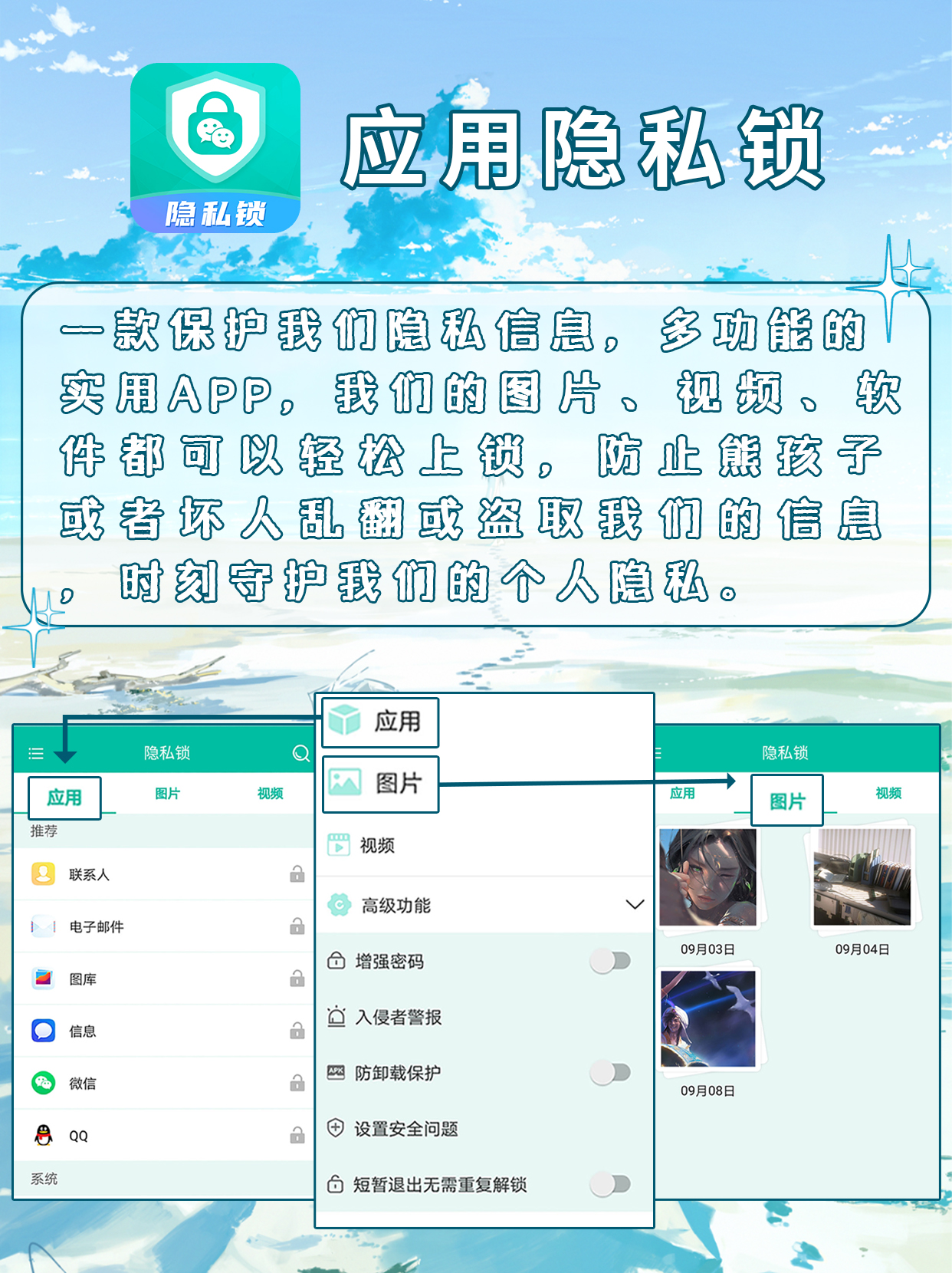 如何把隐私应用隐藏锁起来,应用隐私加密后怎样使用