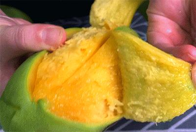 q弹香甜的芒果西米露,爽口脆甜芒果