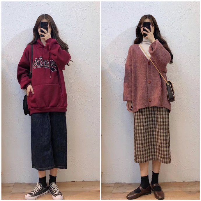 内搭毛衣连衣裙气质高级感秋款,配吊带裙毛衣慵懒风高级感