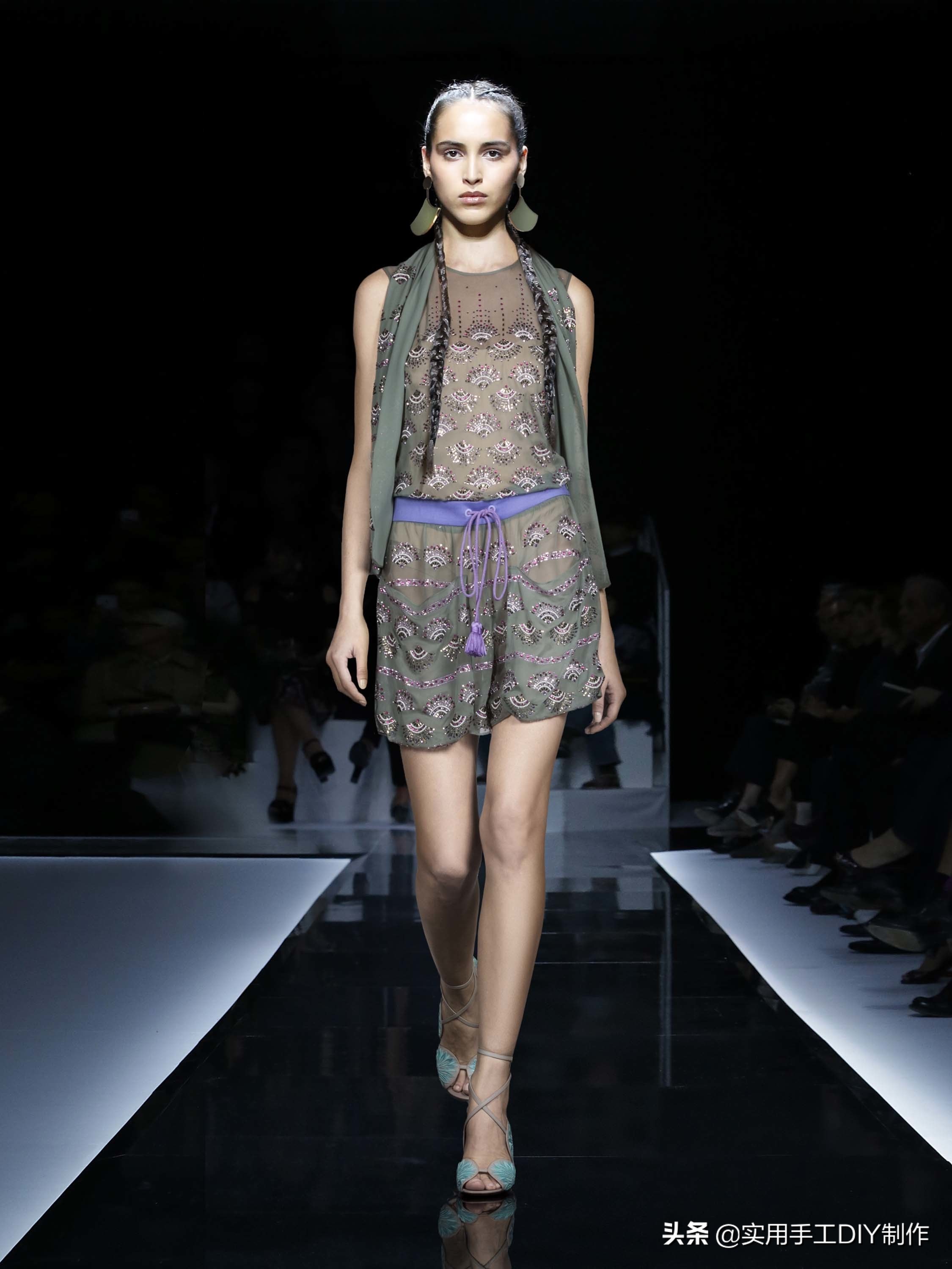 夏时装周emporioarmani秀场,春夏时装周emporioarmani