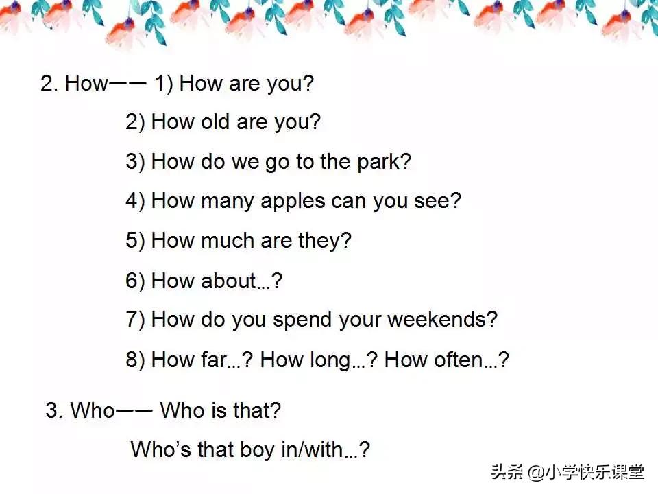 小学英语语法PPT,小学英语语法知识详解