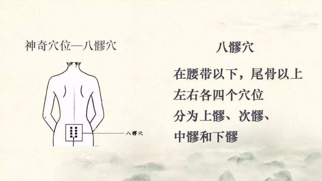 八髎穴功效与作用,男性八髎穴神奇的作用