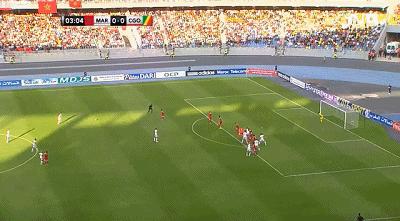 摩洛哥齐耶赫踢切尔西,齐耶赫热刺进球