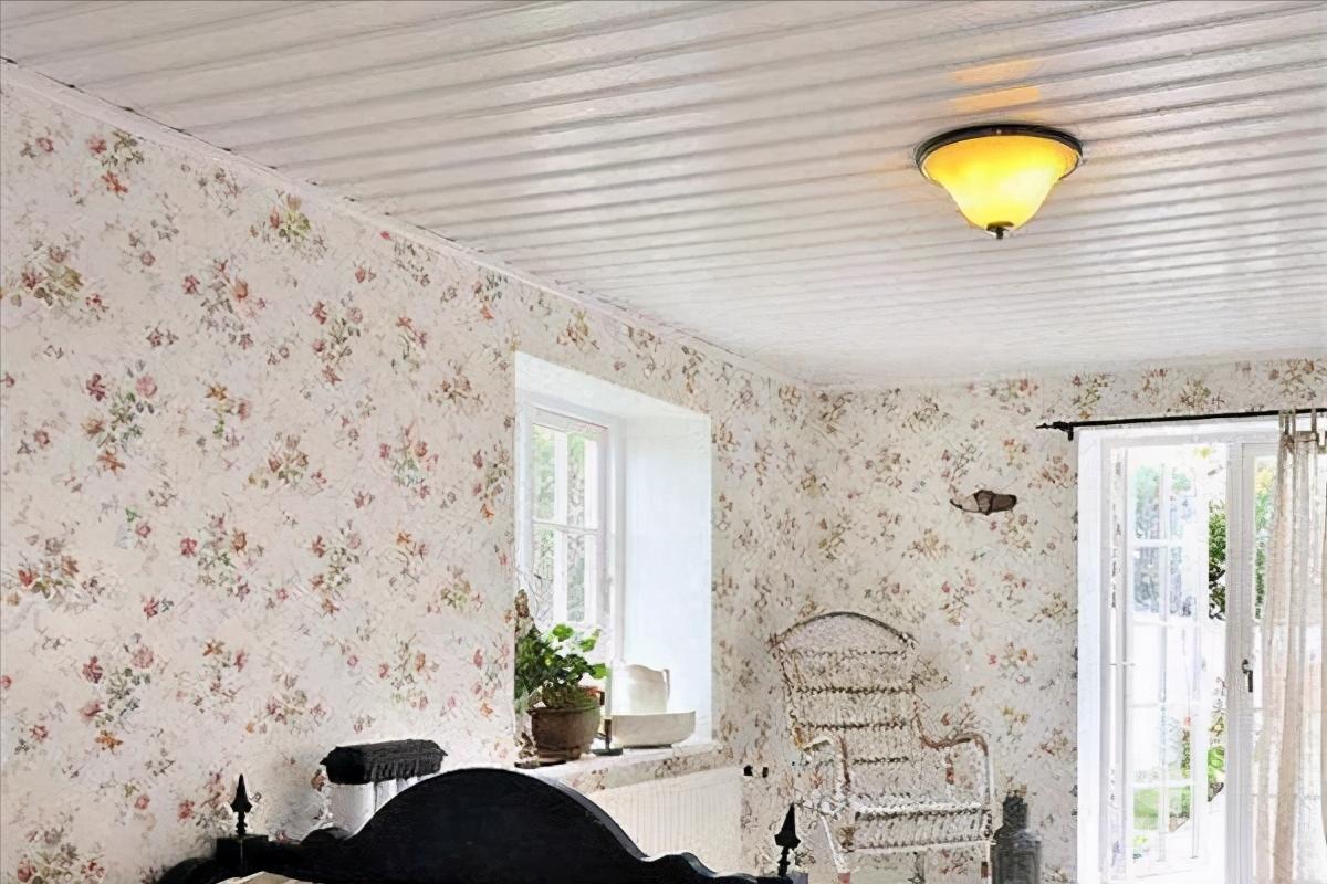 卧室壁纸颜色哪个好看,卧室贴什么颜色的壁纸好