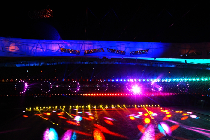 2019年鸟巢国庆灯光秀,鸟巢夜光系列
