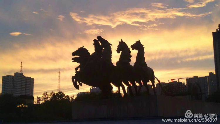 双彩虹映照下的绝美风景，洛阳奇特天象百年不遇