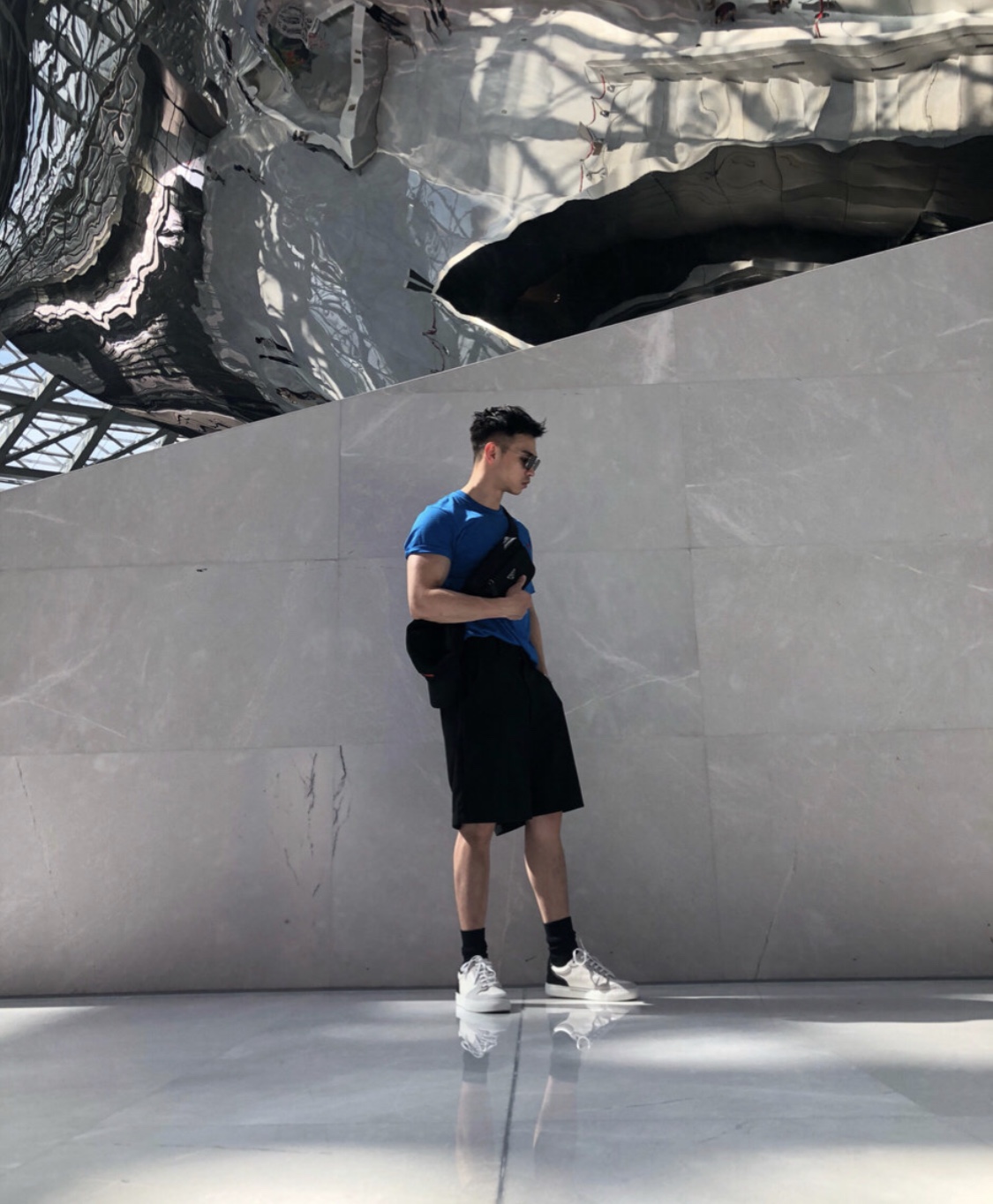 潮流男生t恤衫,男生潮流穿搭夏天高级感t恤