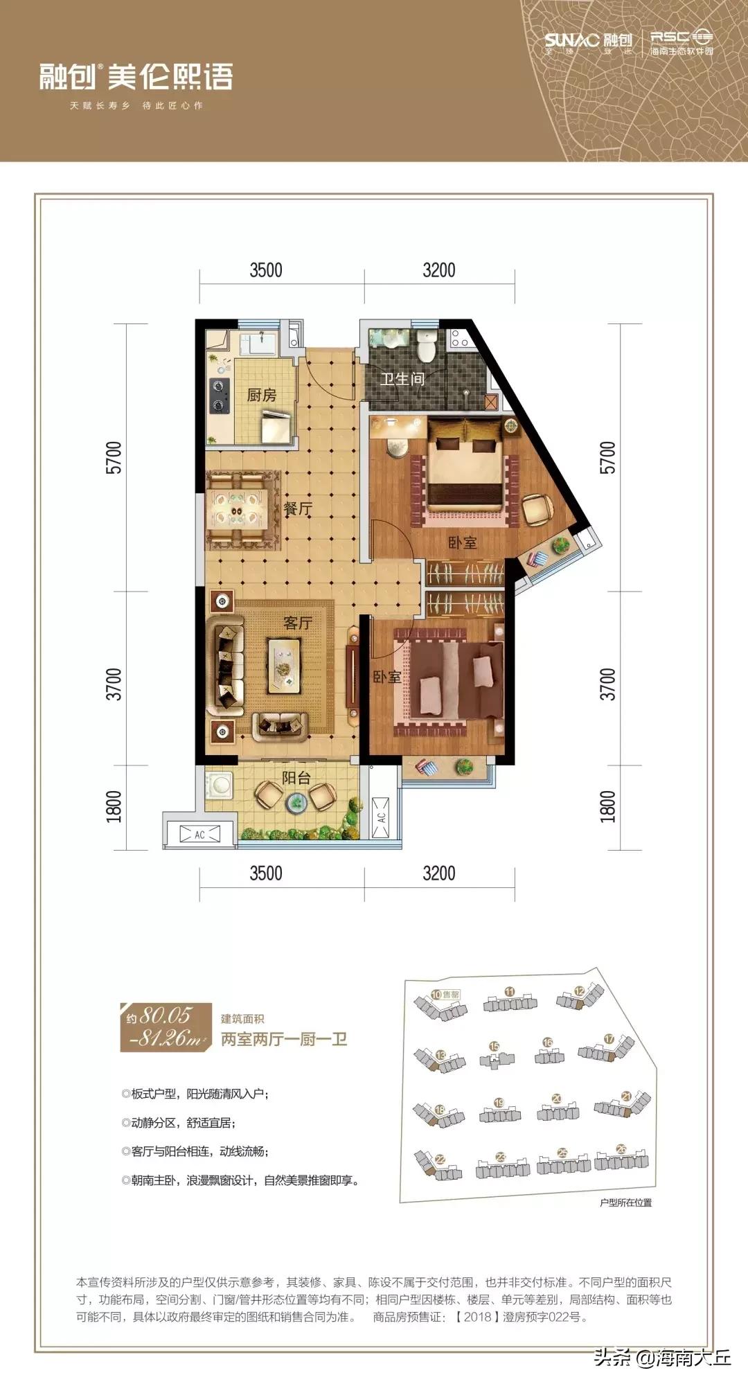 澄迈融创美伦熙语小户型,澄迈融创美伦熙语二期