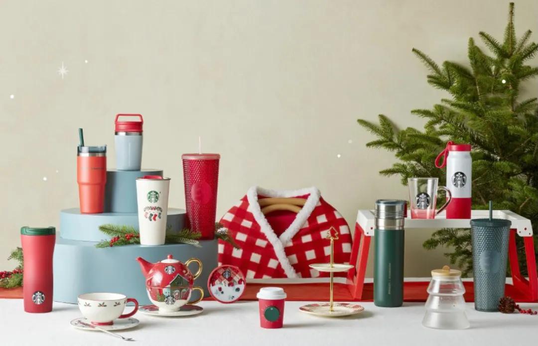 星巴克圣诞杯子,星巴克杯子圣诞