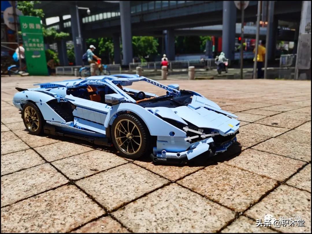 宇星模王13056拼装全过程,宇星模王积木开箱拼装过程