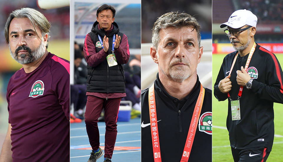 王宝山和贾秀全视频,贾秀全两次执教河南建业