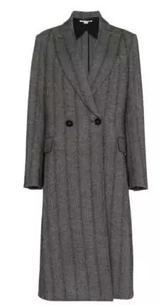 江疏影唐嫣同款大衣,江疏影牛仔棉服