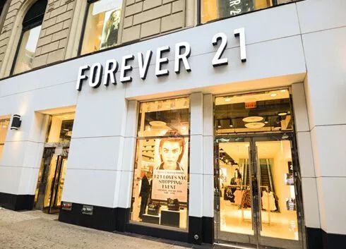 forever21的现状,forever21申请破产保护