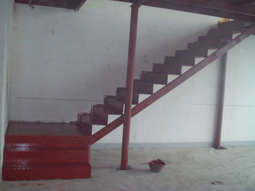 钢架楼梯制作全过程教程,钢架楼梯施工全过程