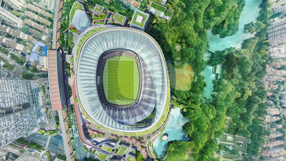 2024年虹口足球场改建,虹口足球场改造专业足球场