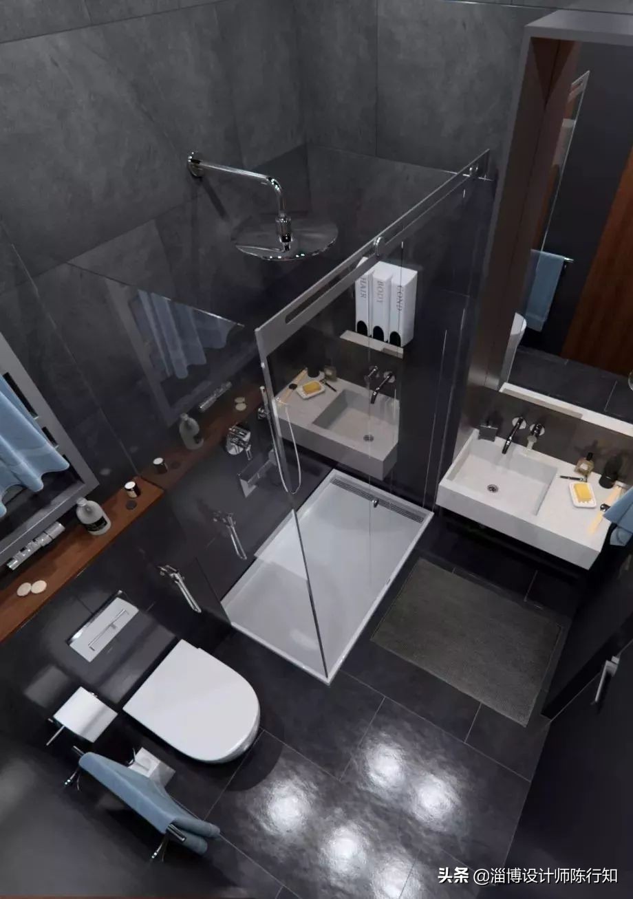 干湿分离卫生间推拉门玻璃隔断,玻璃隔断干湿分离卫生间设计