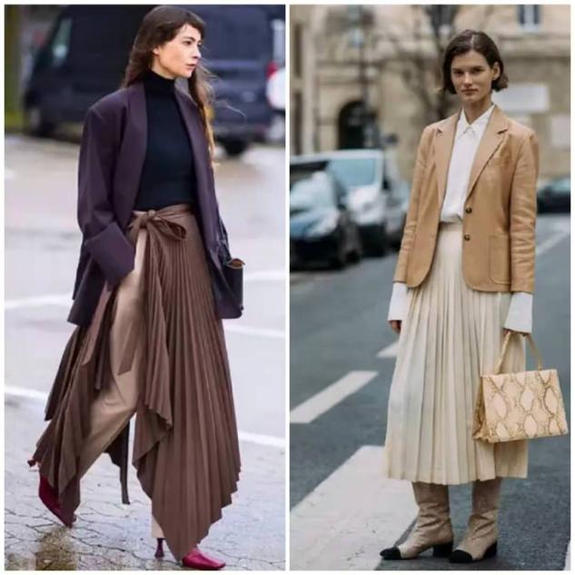 裙子秋冬高级感设计感,裙子洋气秋冬减龄