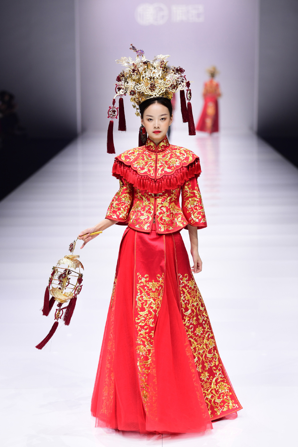 旗纪中式婚服定制,旗纪新中式嫁衣