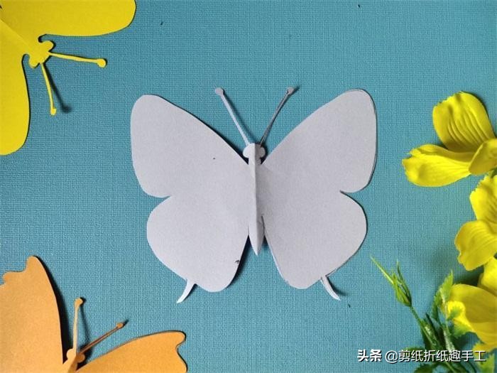 幼儿园手工剪纸蝴蝶图案大全,蝴蝶剪纸窗花简单又漂亮中国风