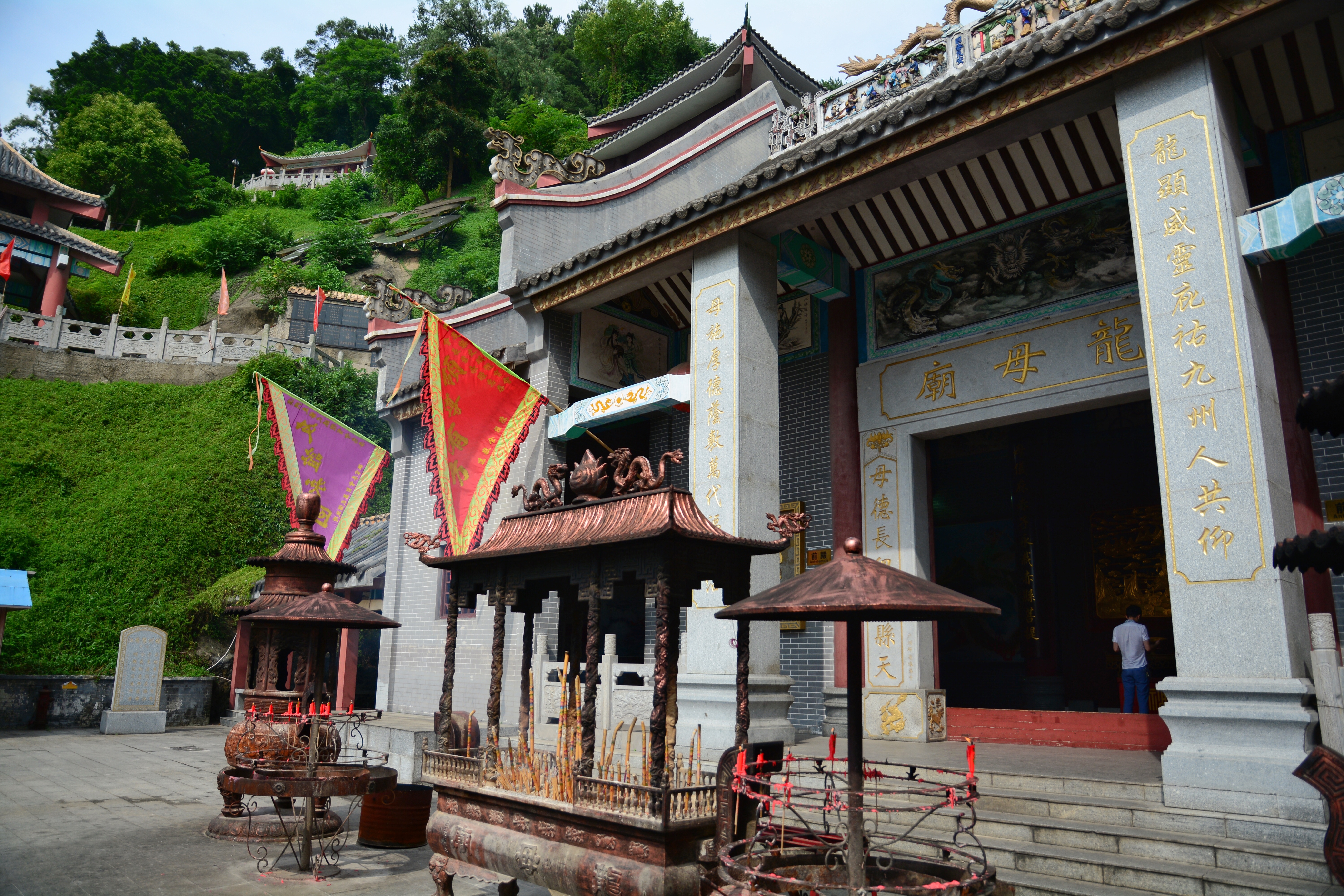 梧州龙母庙历史文化长廊,中华龙母第一庙