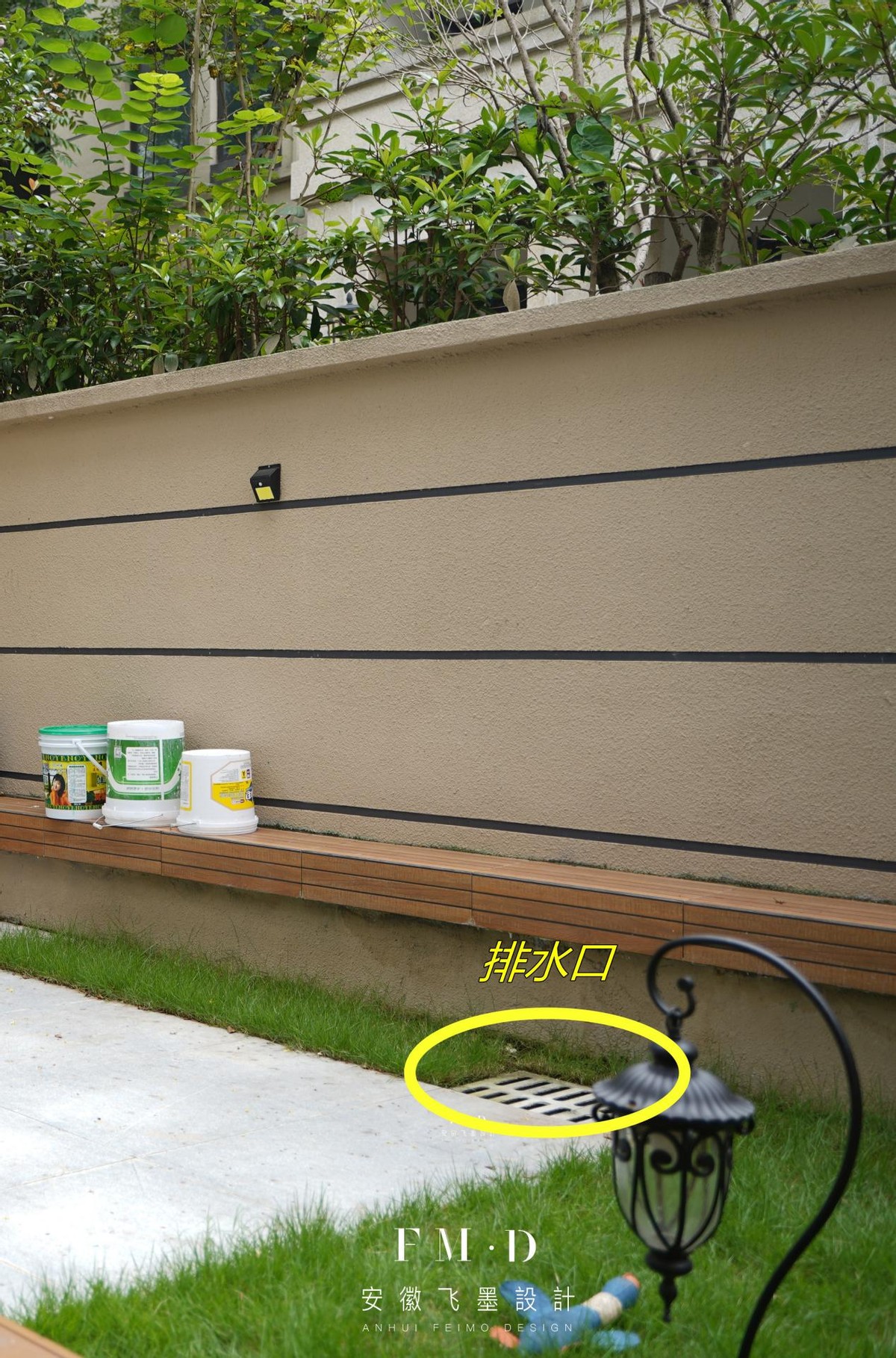 防腐木下沉式庭院设计,防腐木下沉式庭院效果图