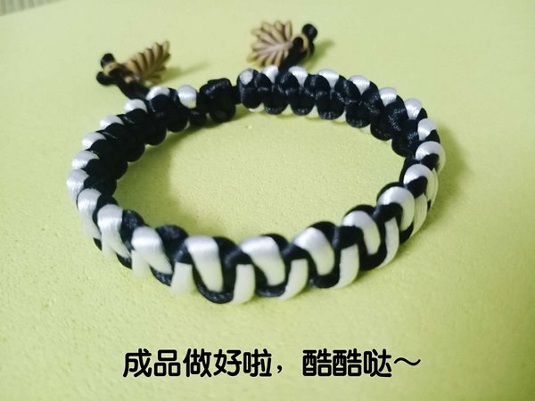 仙女手链100种教程简单到爆,做简单的仙女手链一根绳