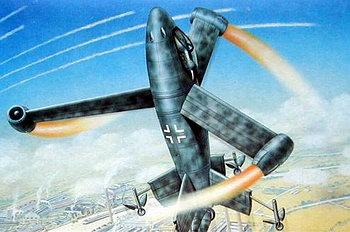 飞舞巨锤的妖怪——FwTriebflügel垂直起降战斗机