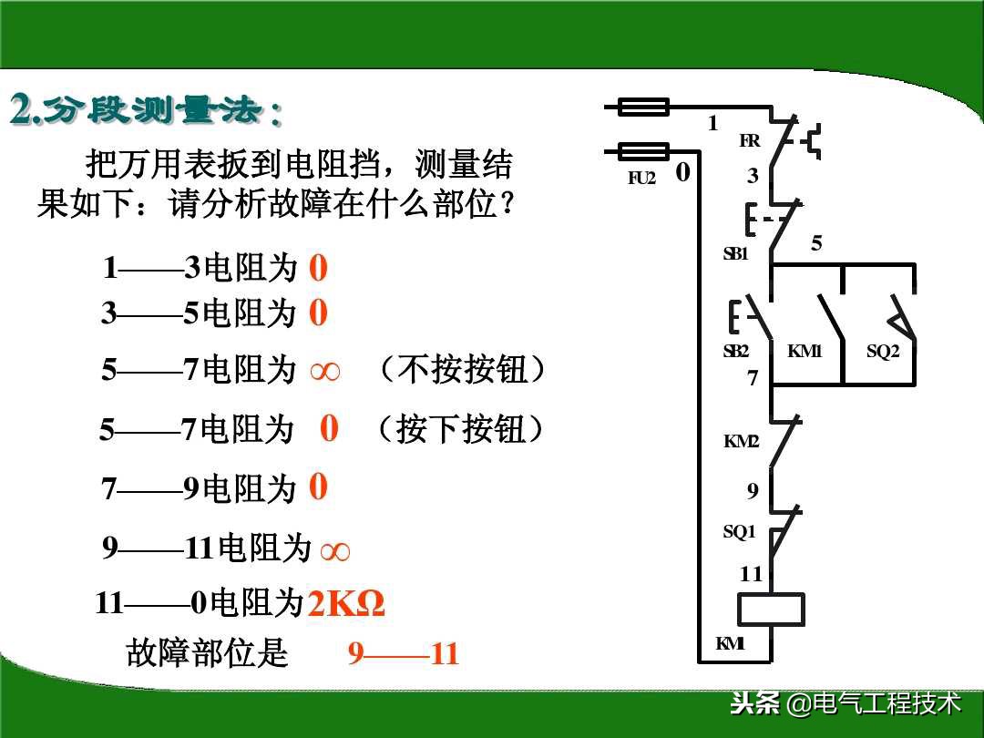 怎么快速排查电路故障？电阻法一步步教你，学电工会查故障很重要