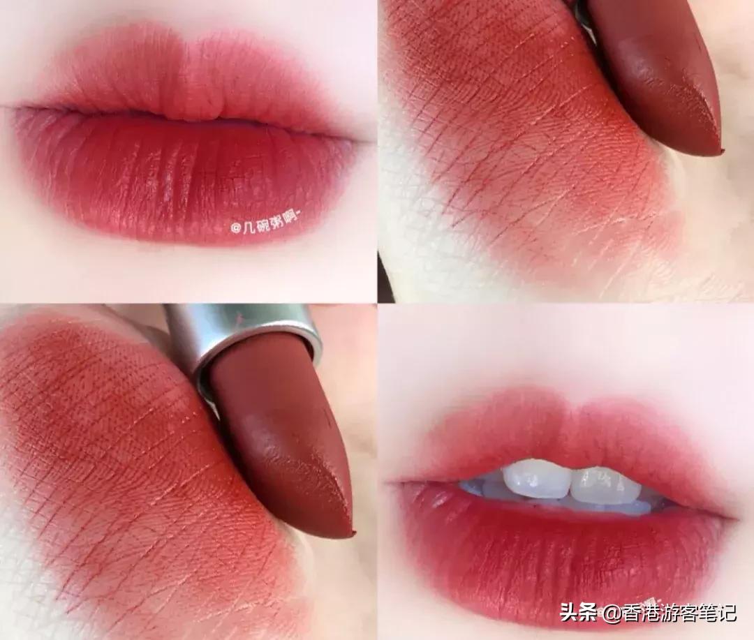 涂mac口红的女孩,涂mac小辣椒的美女