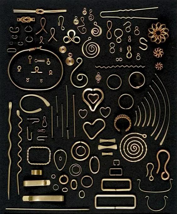 传统手工艺品制作编织,首饰古法手艺制作过程