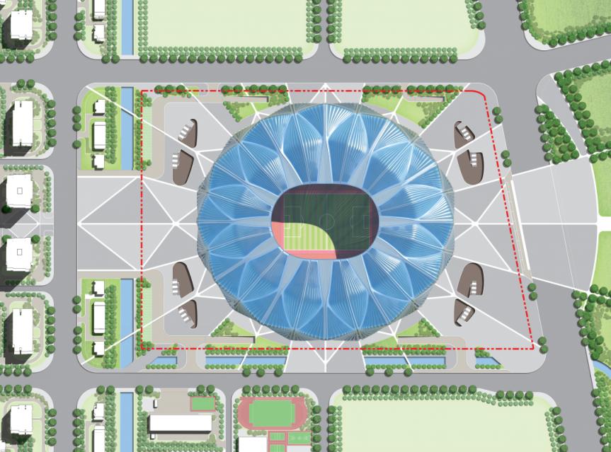 足球球场设计,全网最火足球场设计