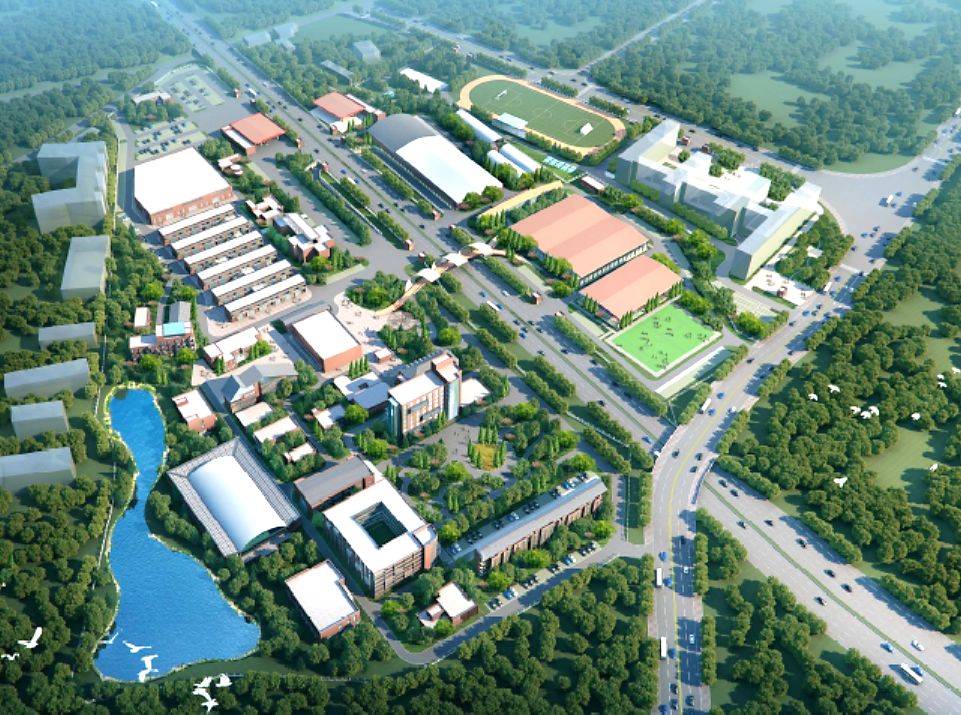 雷公坳体育文化园,雷公坳体育综合体