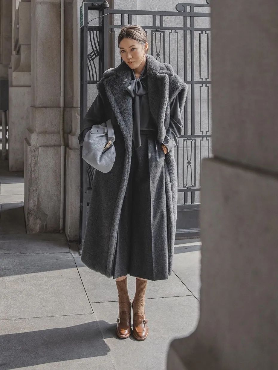 秋冬不露脚踝穿法火了,今年冬天流行九分裤露脚踝穿法