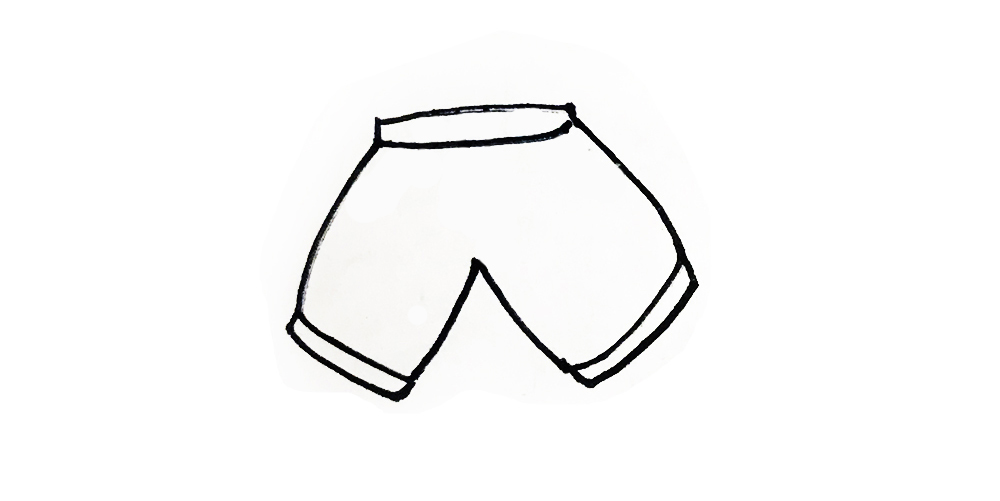 简笔画衣服教程幼儿园,衣服简单亲子简笔画