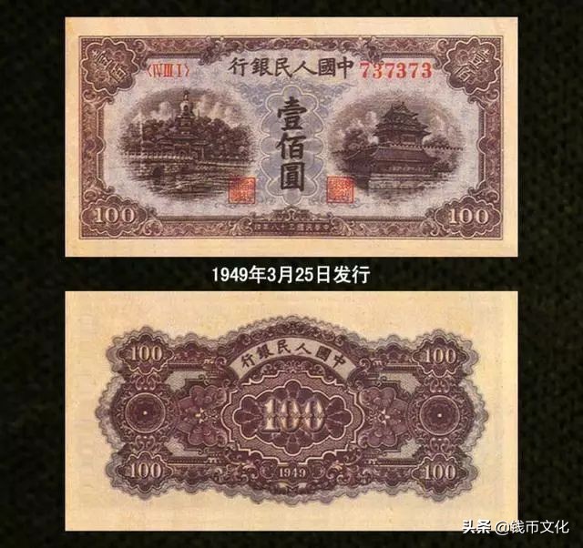 十大精美纸币图片大全,中国纸币图录书籍2023版