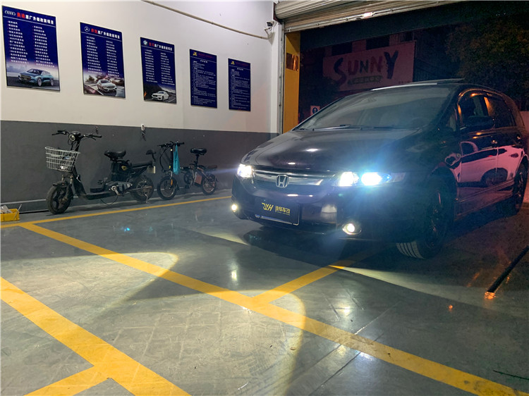 本田奥德赛专用led透镜大灯,奥德赛led近光车灯