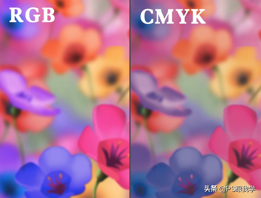 rgb模式变为cmyk图片会怎么变,ai软件中rgb转成cmyk如何变得鲜艳